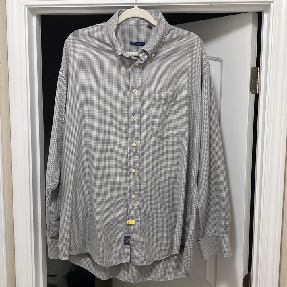 Burberry Mens Long Sleeve Dress Shirt